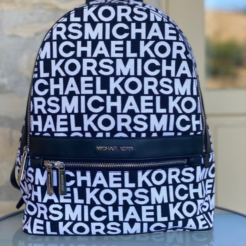 Nwt Michael Kors Lg Kenly Signature Backpack